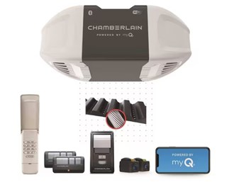 Chamberlain 3/4 HP Smart Quiet Belt Drive Garage Door Opener